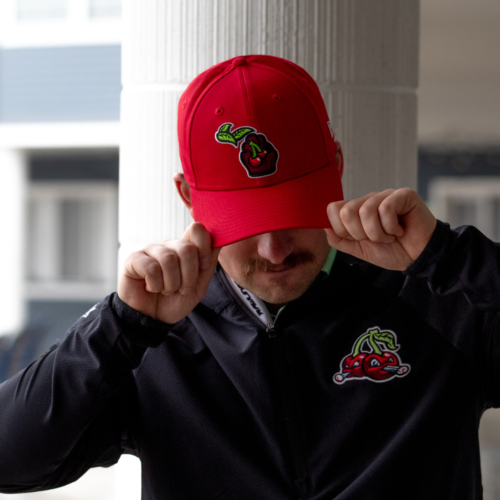 New Era Michigan Logo Red Cap