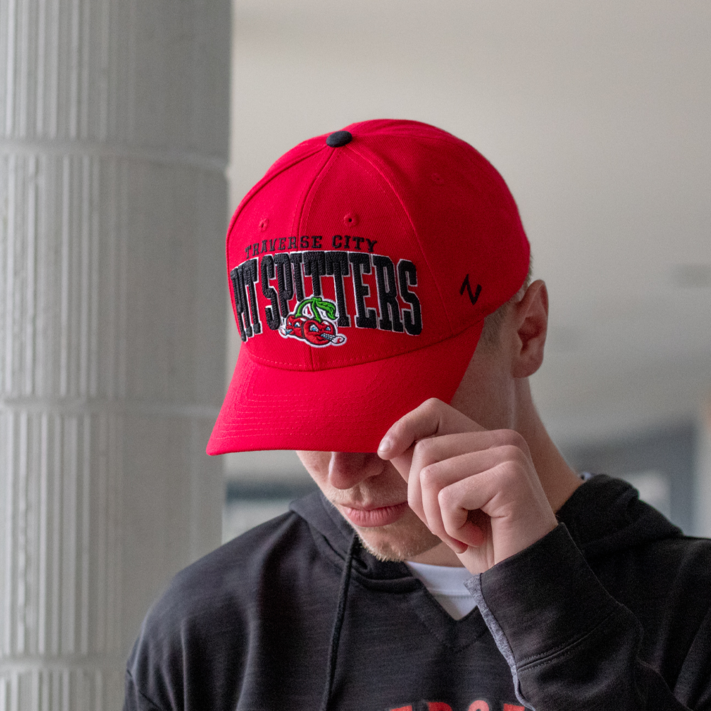 Zephyr Red Competitor Chainstitch Cap