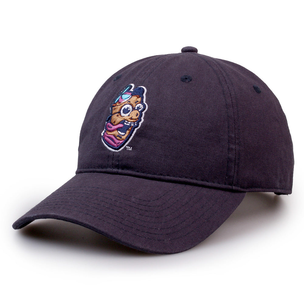 Cork Dorks Navy Relaxed Garment-Washed Cap