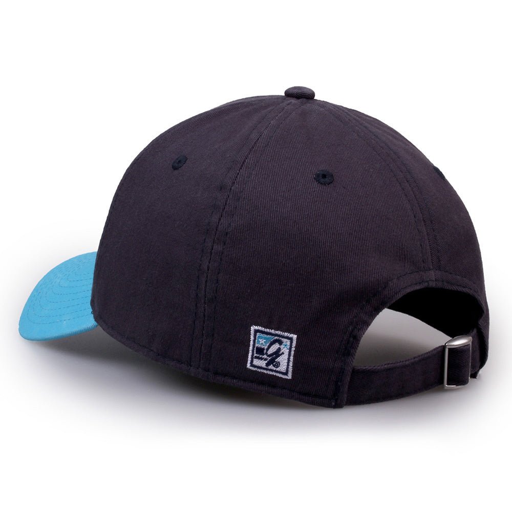 Cork Dorks "CD" Logo Navy/Teal Structured Twill Cap