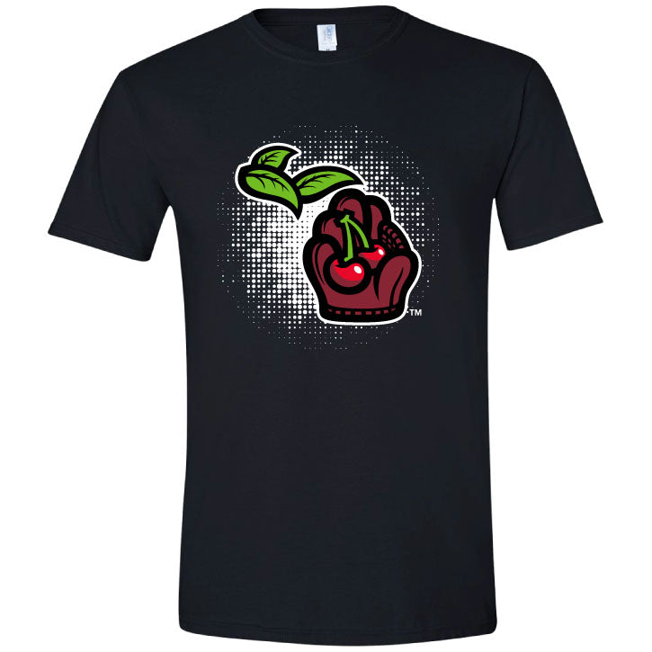 Michigan Logo "Dots" Black Tee