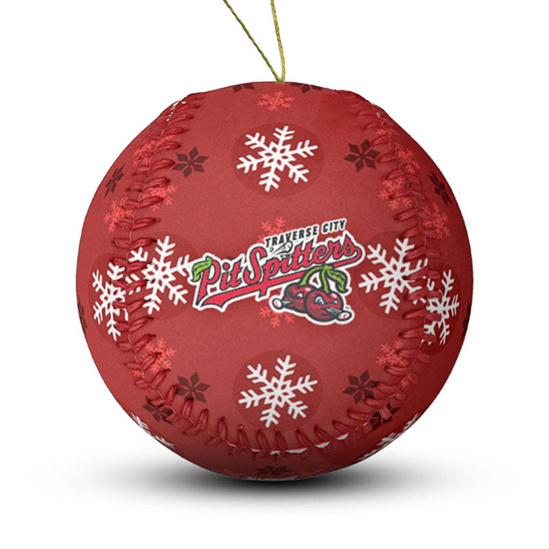 Holiday Baseball Ornament