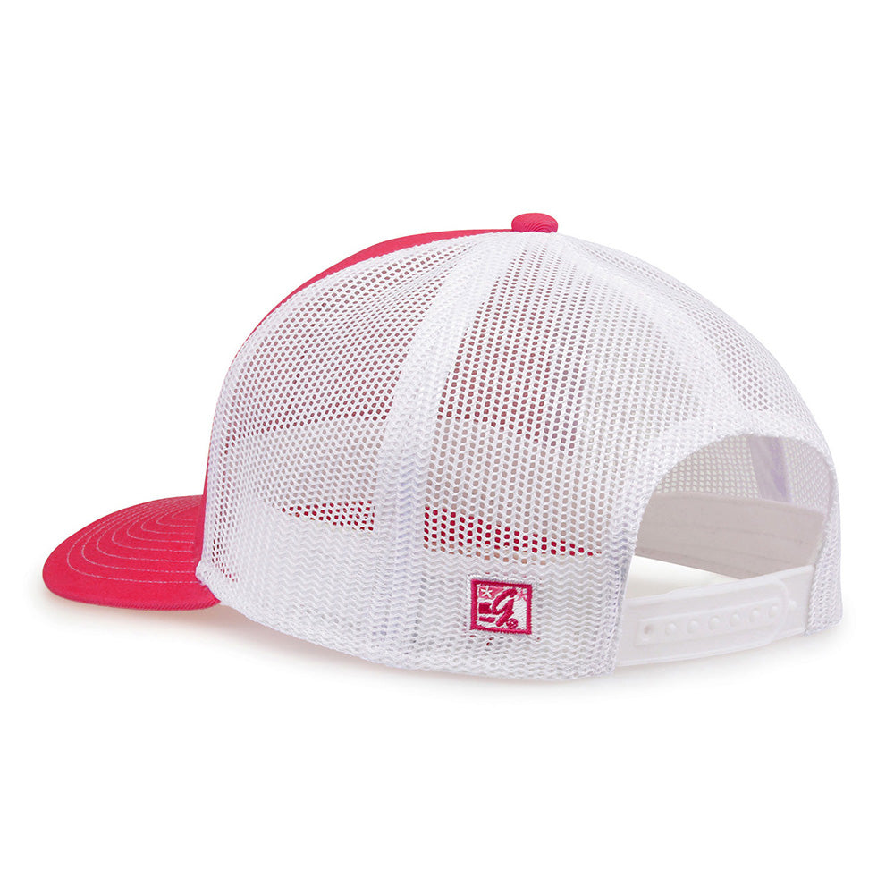 Ladies Low Profile Pink Trucker