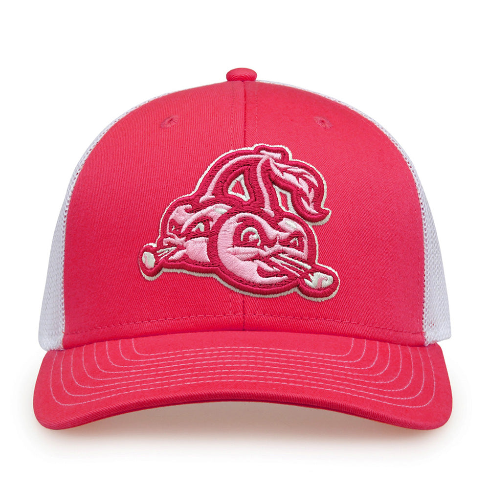 Ladies Low Profile Pink Trucker