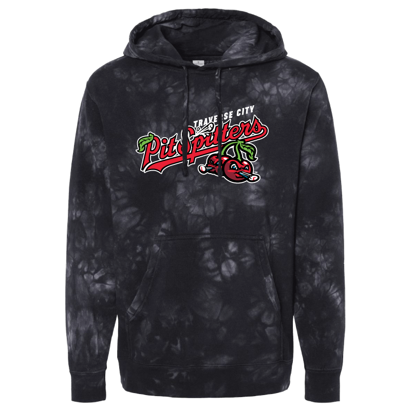 Primary Logo Tie-Dye Black Hoodie