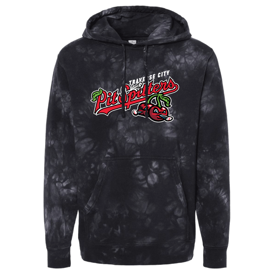 Primary Logo Tie-Dye Black Hoodie