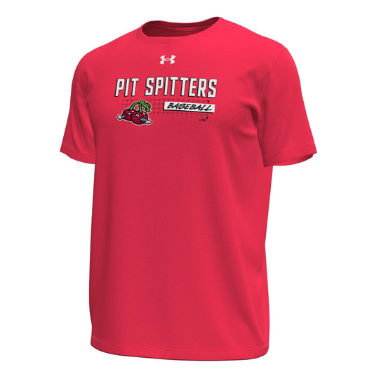 Under Armour Tech Stretch Red Tee