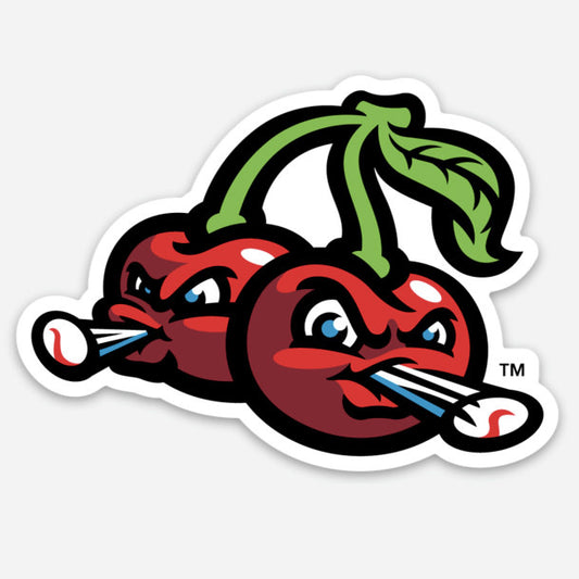 Cherries Logo Sticker